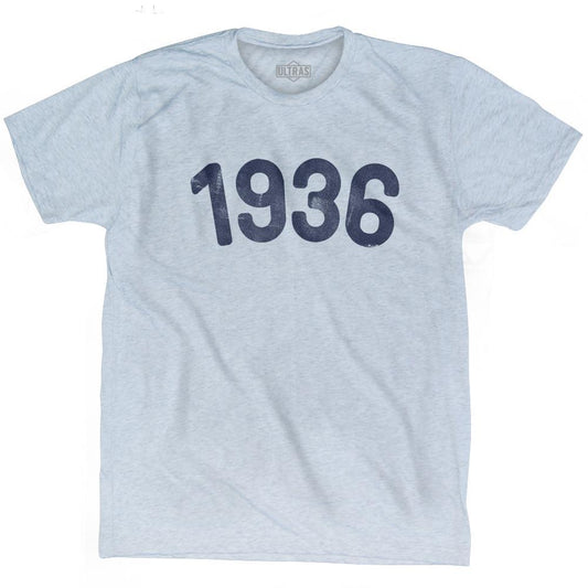 1936 Year Celebration Adult Tri-Blend T-shirt Style001
