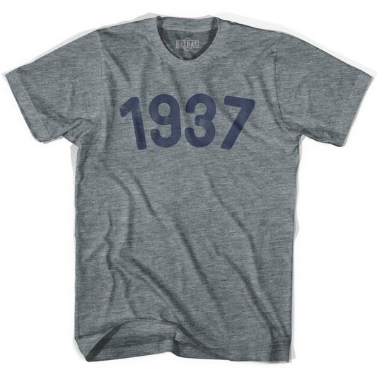 1937 Year Celebration Womens Tri-Blend T-shirt