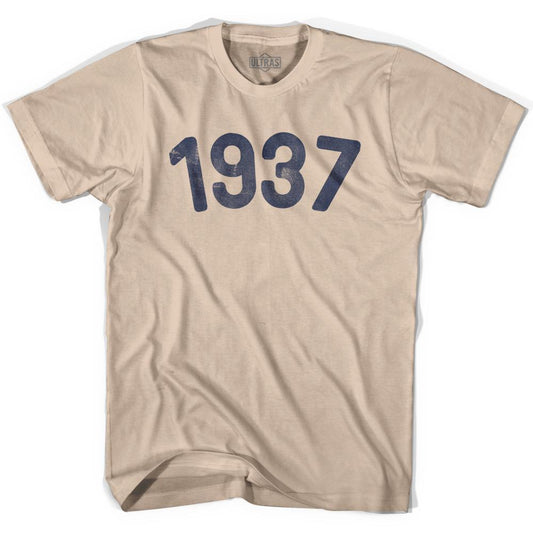 1937 Year Celebration Adult Cotton T-shirt Style002