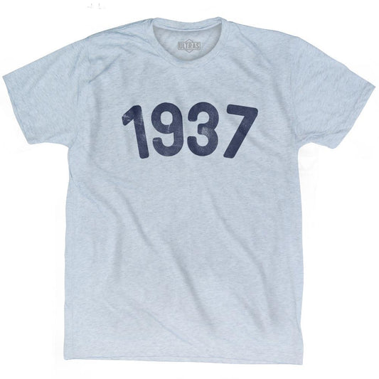 1937 Year Celebration Adult Tri-Blend T-shirt Style001