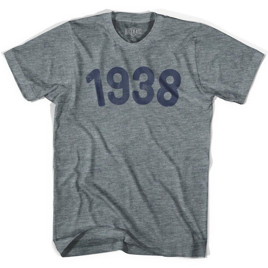 1938 Year Celebration Adult Tri-Blend T-shirt Style003