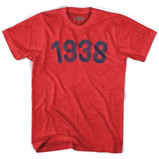 1938 Year Celebration Adult Tri-Blend T-shirt Style002