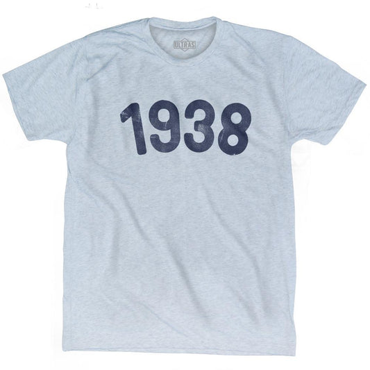 1938 Year Celebration Adult Tri-Blend T-shirt Style001