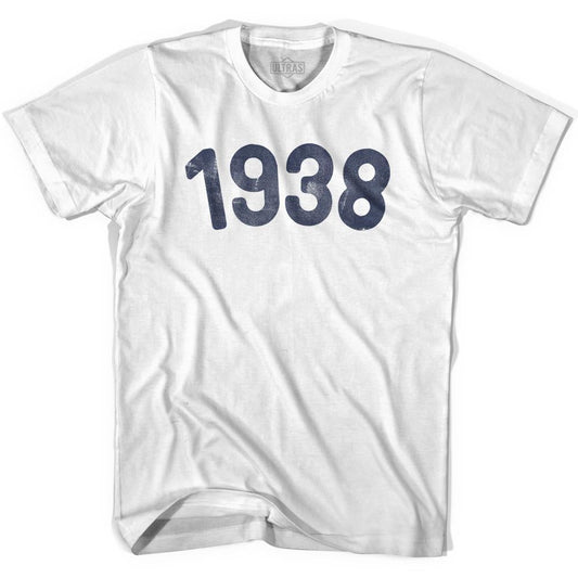 1938 Year Celebration Adult Cotton T-shirt Style004