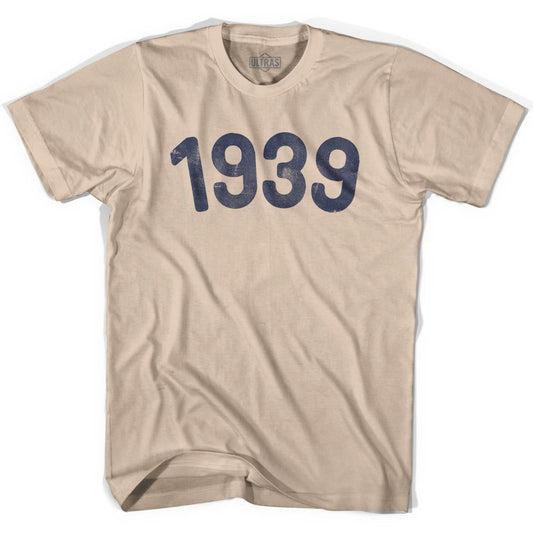 1939 Year Celebration Adult Cotton T-shirt Style002