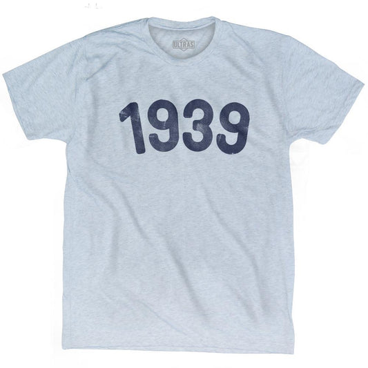 1939 Year Celebration Adult Tri-Blend T-shirt Style001