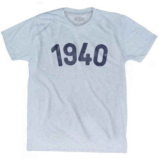 1940 Year Celebration Adult Tri-Blend T-shirt Style001