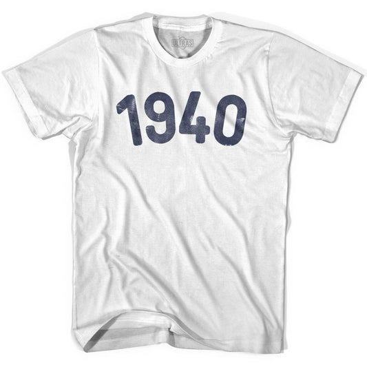 1940 Year Celebration Youth Cotton T-shirt Style001