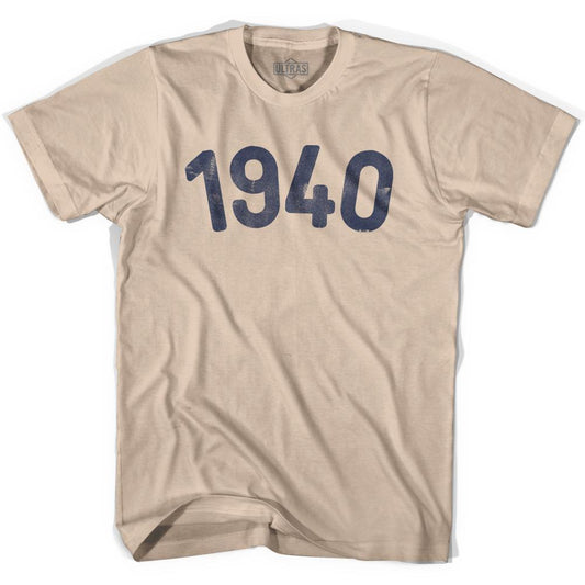 1940 Year Celebration Adult Cotton T-shirt Style002