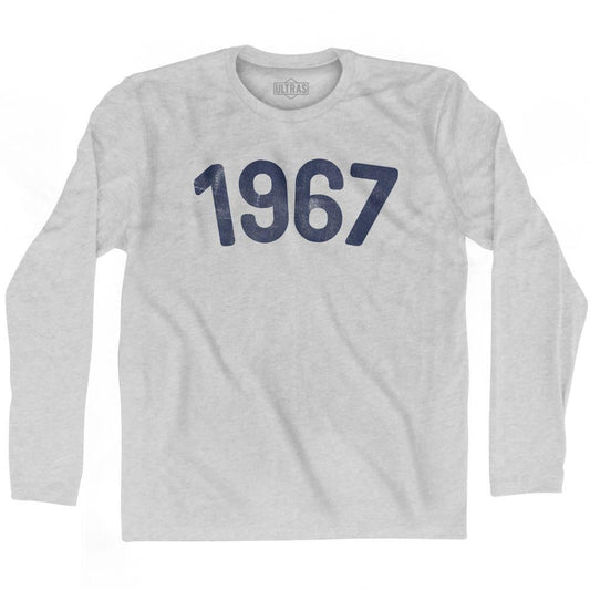 1967 Year Celebration Adult Cotton Long Sleeve T-shirt