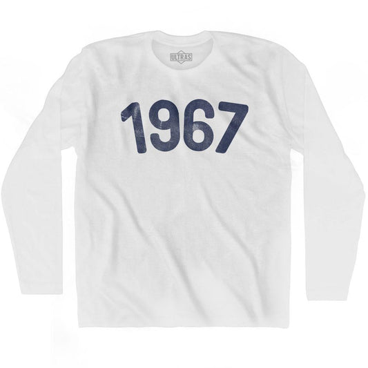 1967 Year Celebration Adult Cotton Long Sleeve T-shirt Style001