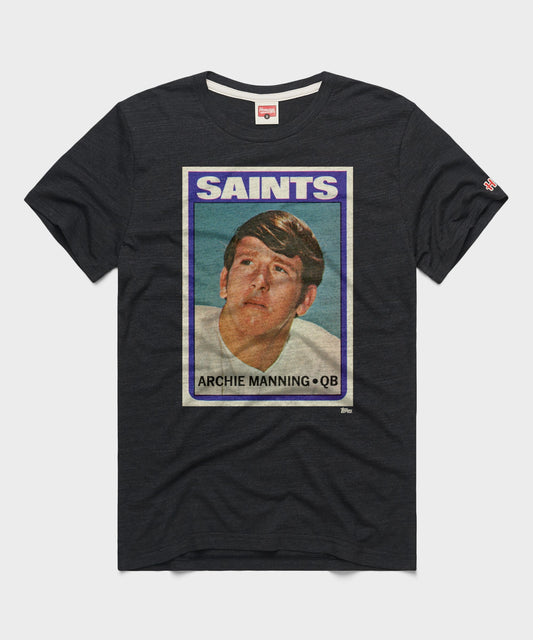 1972 Topps Football Archie Manning Saints