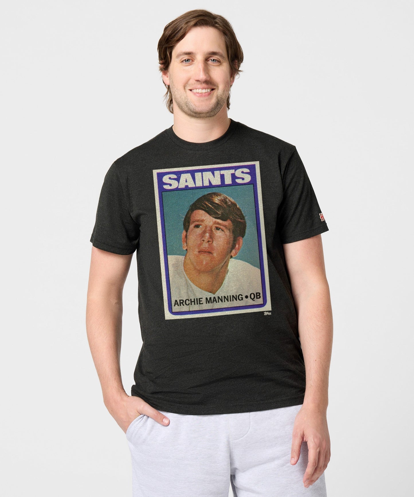 1972 Topps Football Archie Manning Saints