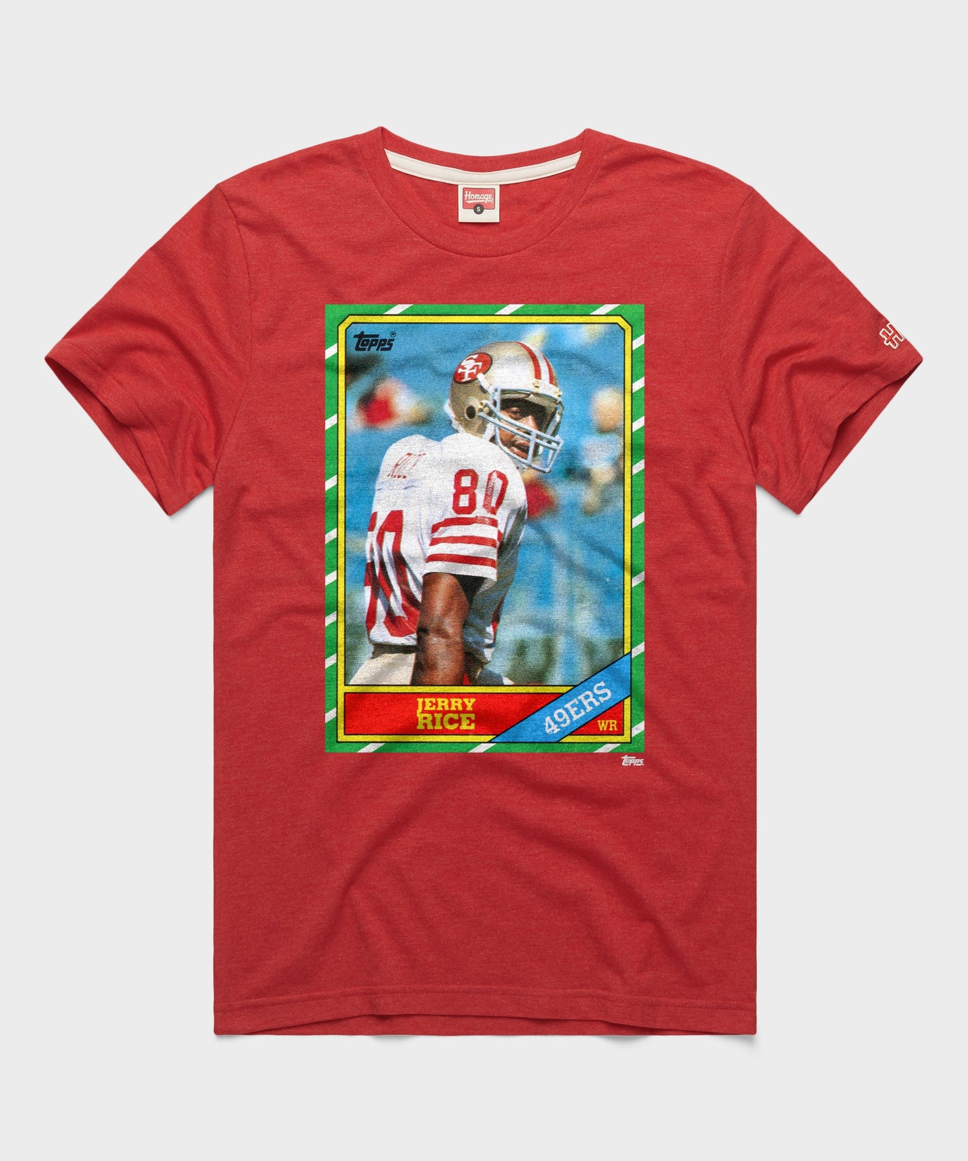 1986 Topps Football Jerry Rice 49ers