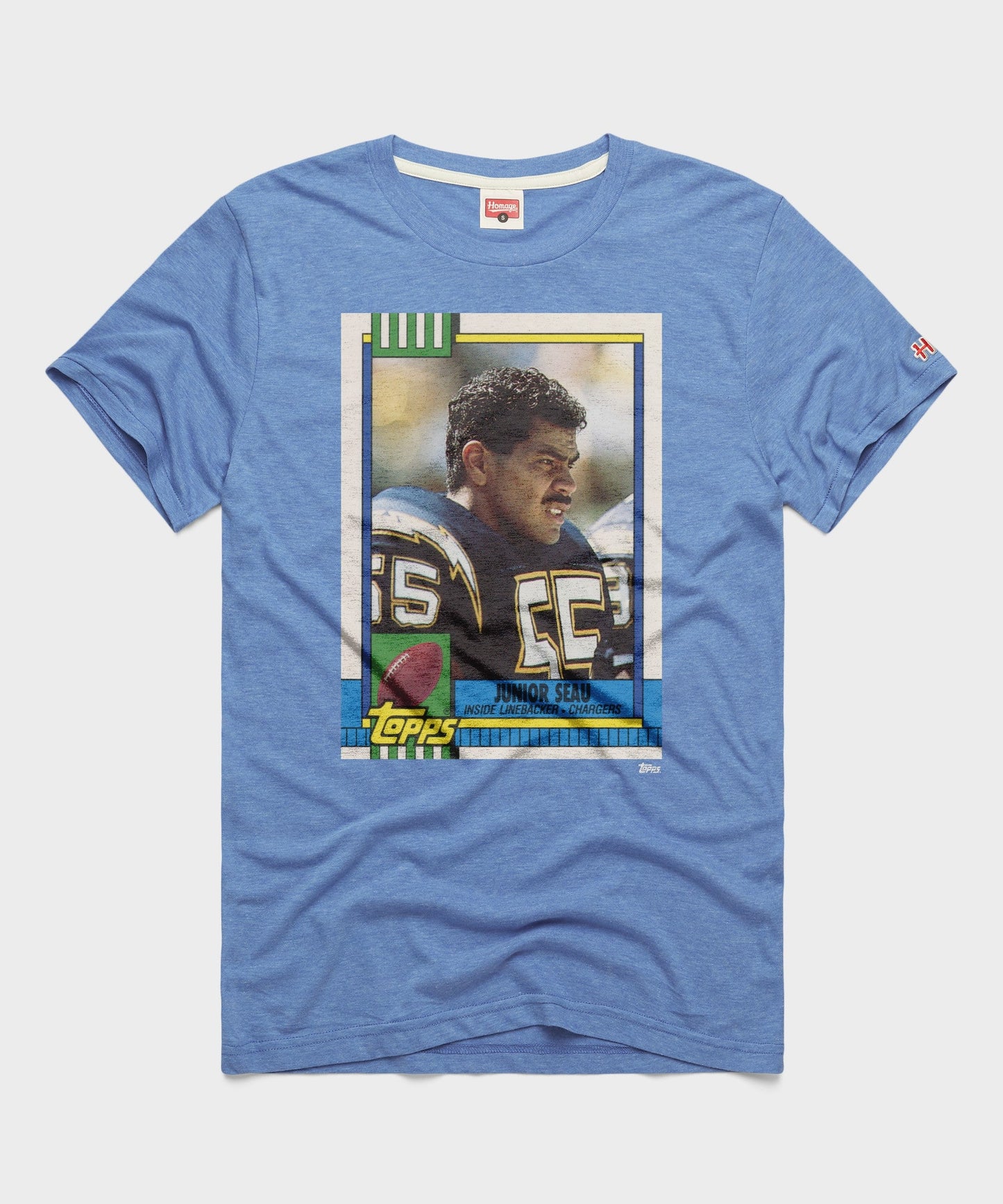 1990 Topps Football Junior Seau Chargers