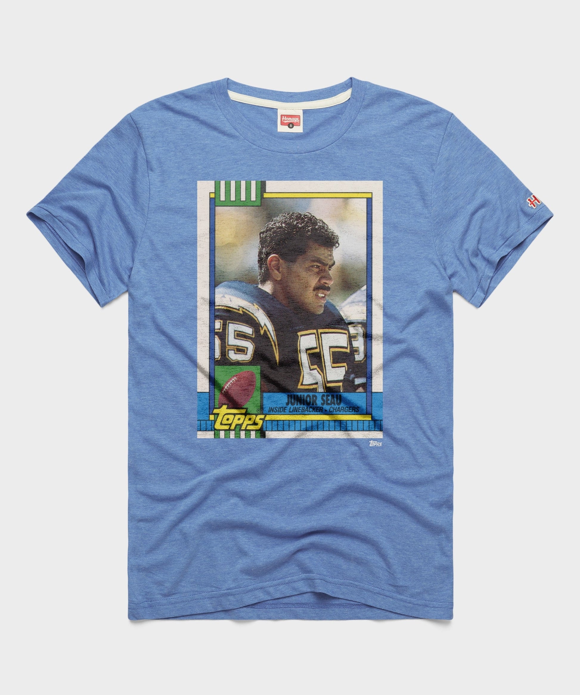 1990 Topps Football Junior Seau Chargers