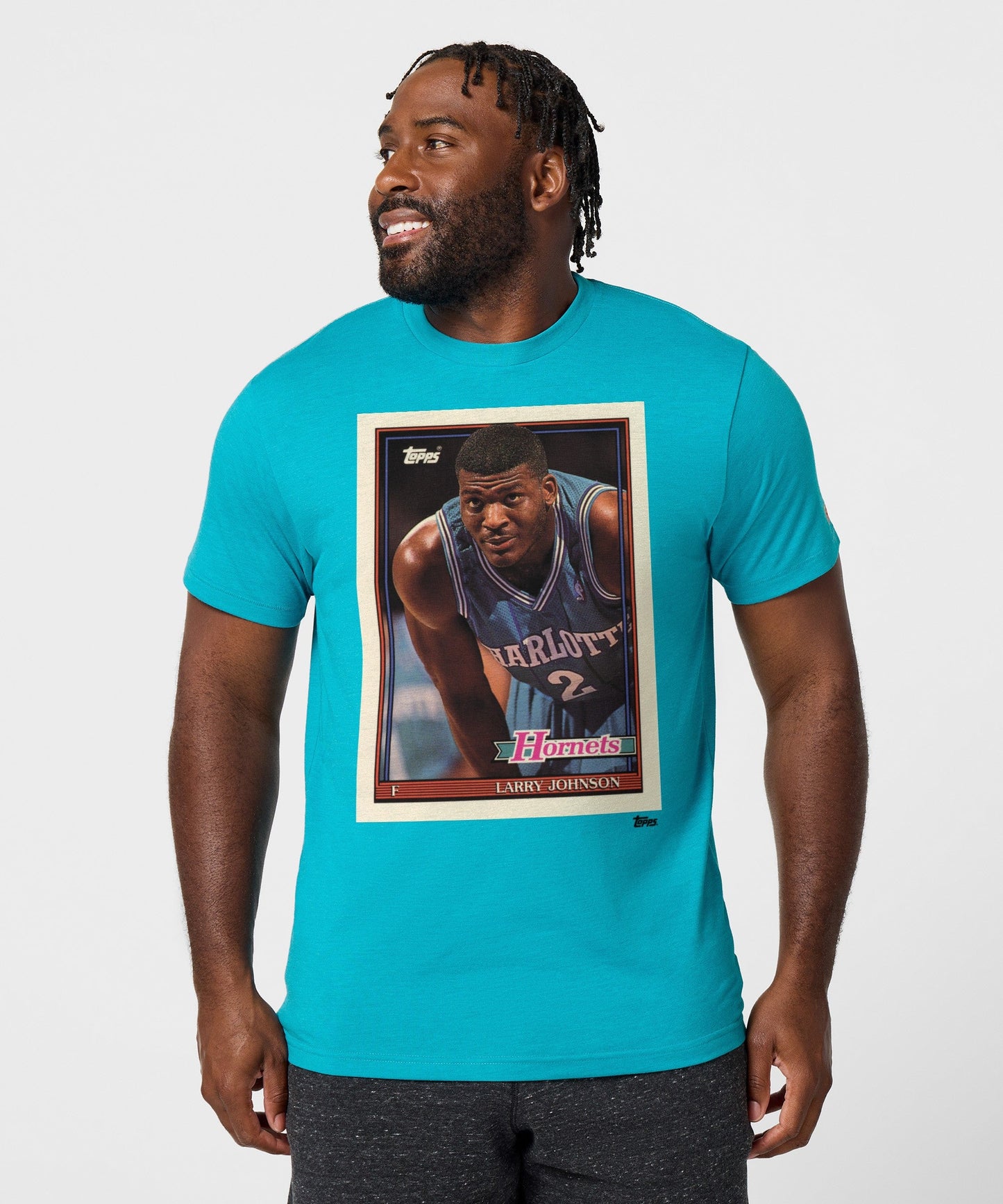 1992 Topps Basketball Larry Johnson Hornets