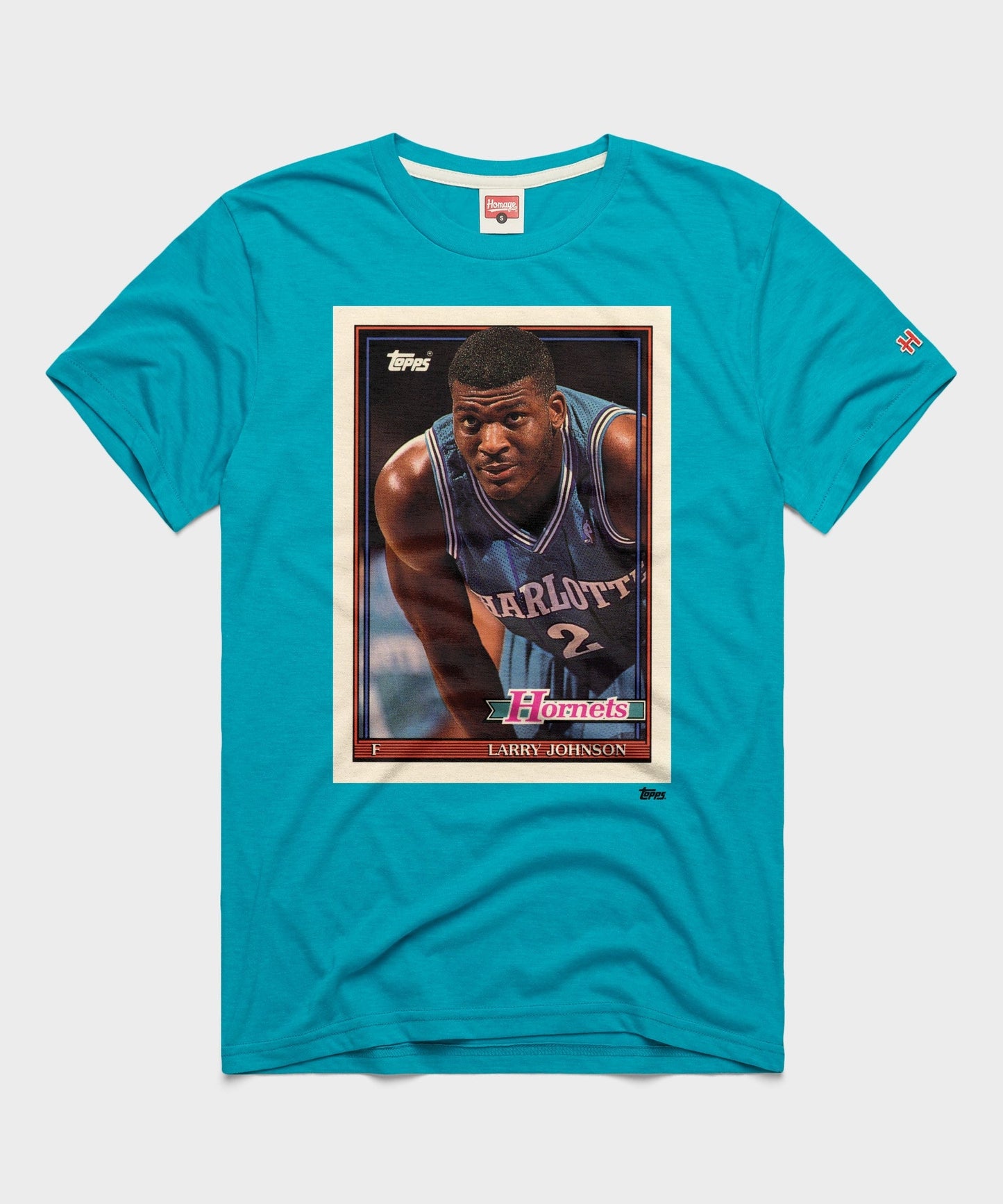 1992 Topps Basketball Larry Johnson Hornets