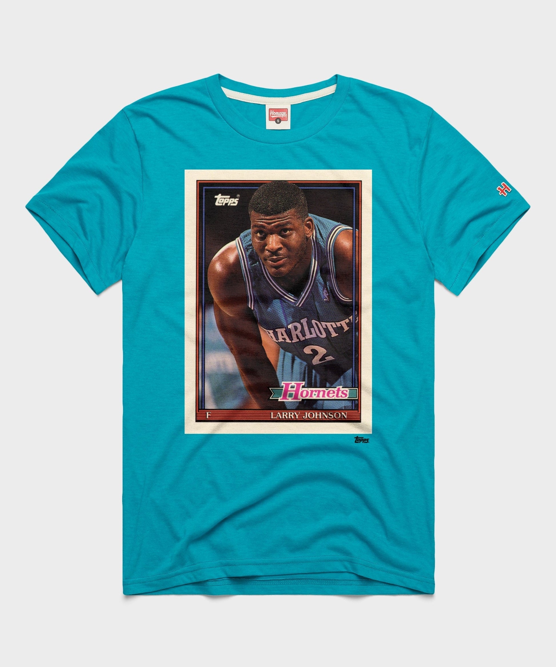 1992 Topps Basketball Larry Johnson Hornets