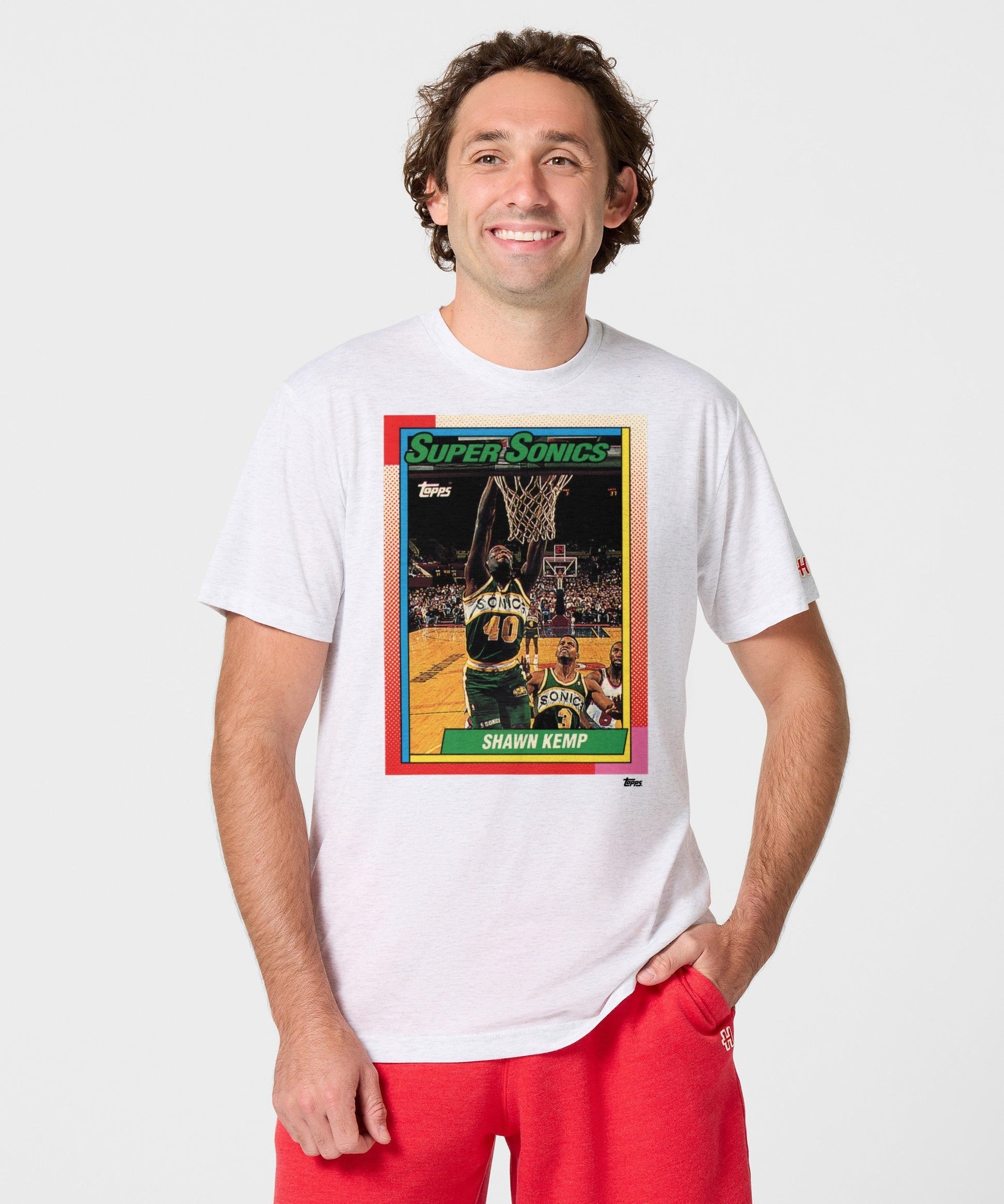 1992 Topps Basketball Shawn Kemp SuperSonics
