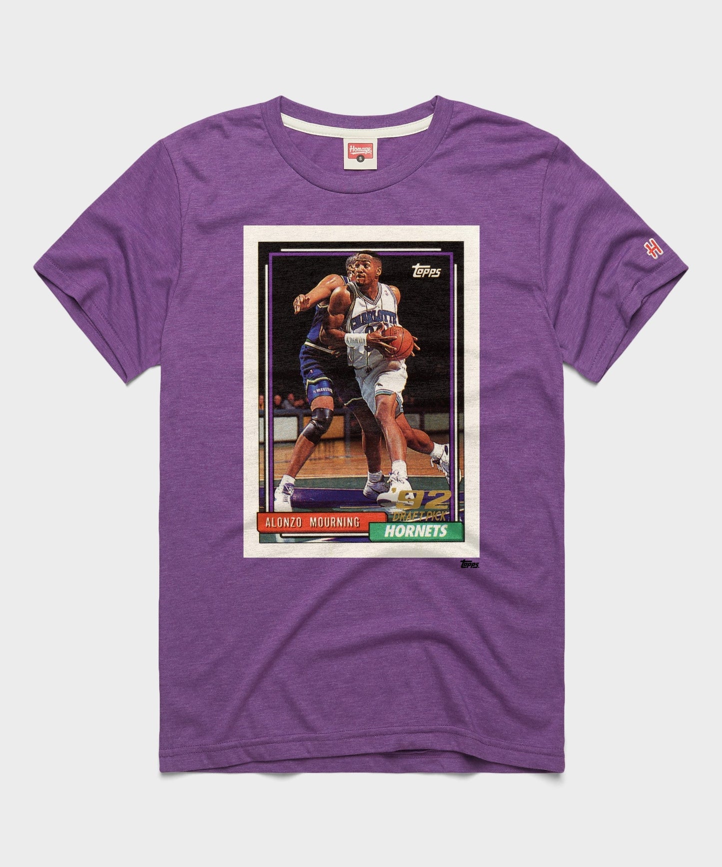1992 Topps Basketball Alonzo Mourning Hornets