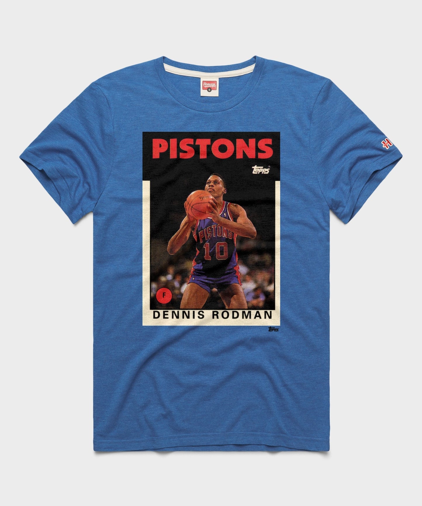 1992 Topps Basketball Dennis Rodman Pistons