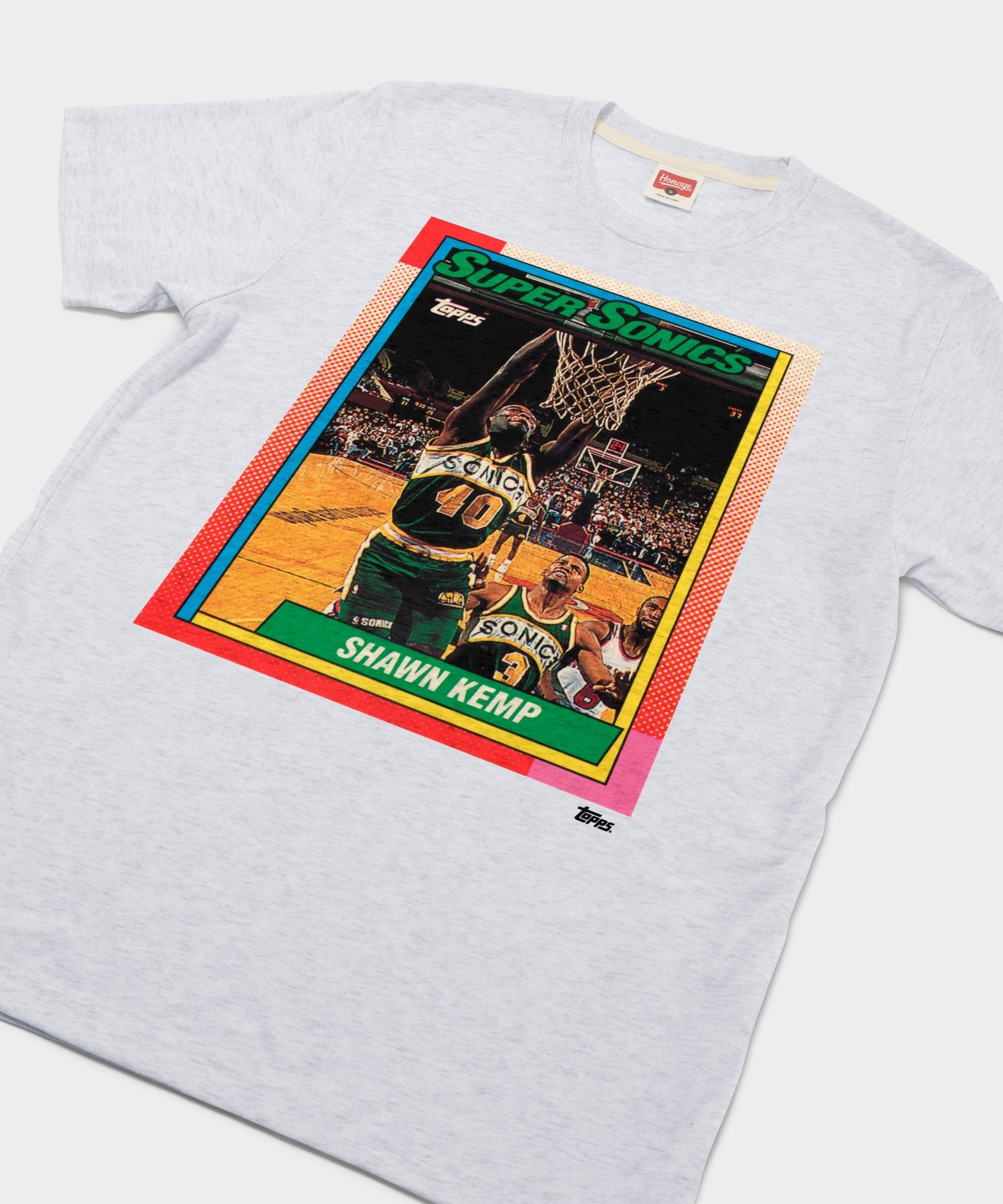 1992 Topps Basketball Shawn Kemp SuperSonics