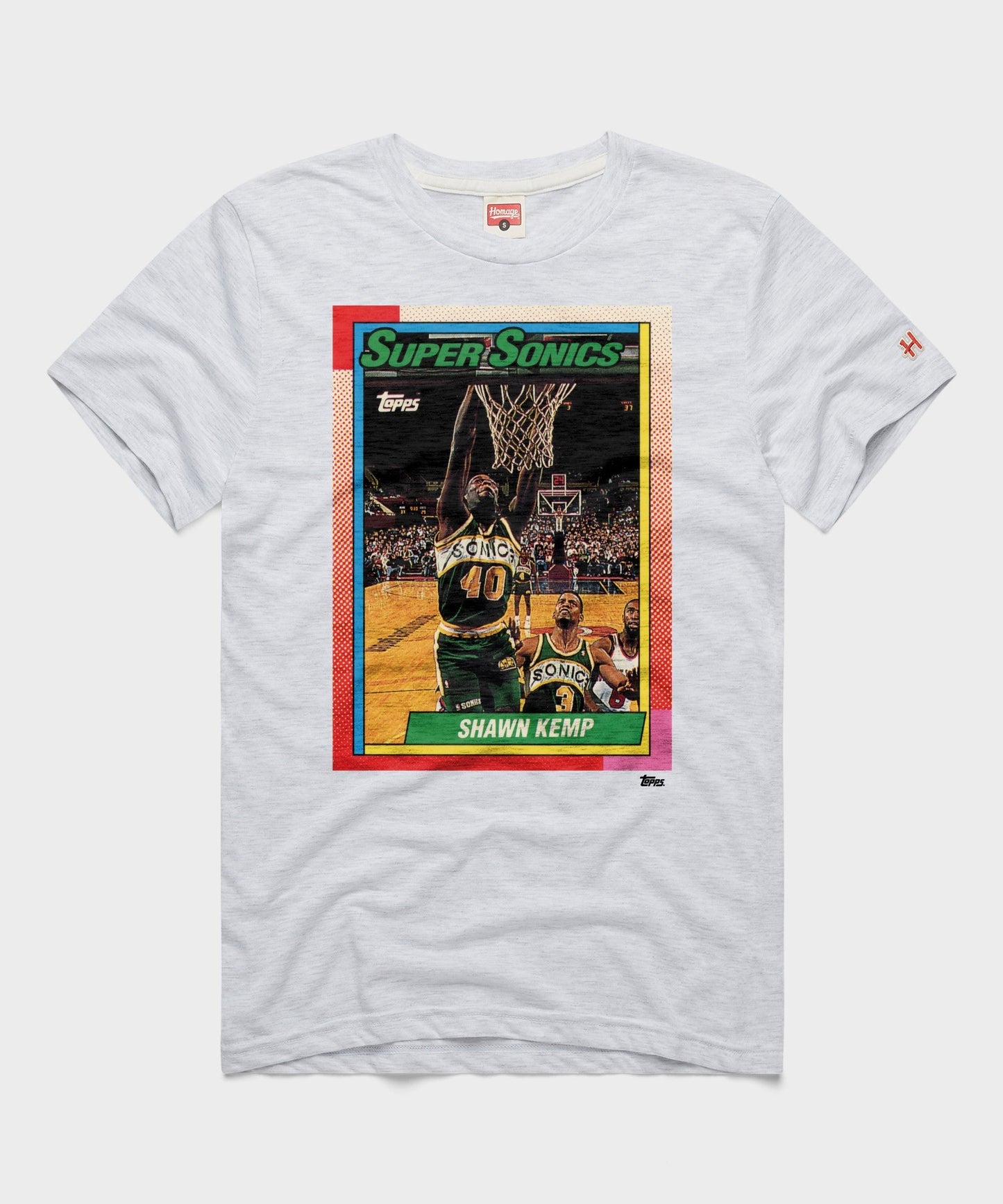 1992 Topps Basketball Shawn Kemp SuperSonics