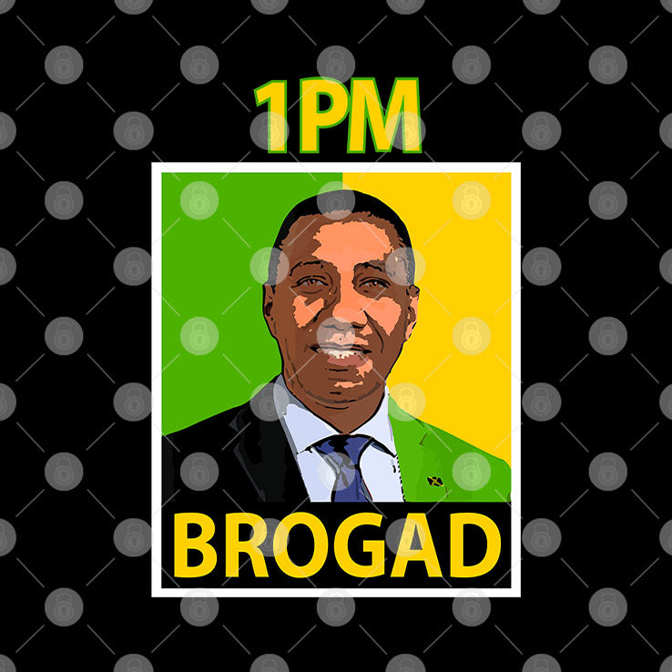 1PM BroGad JLP Supporters Andrew Holness T Shirt