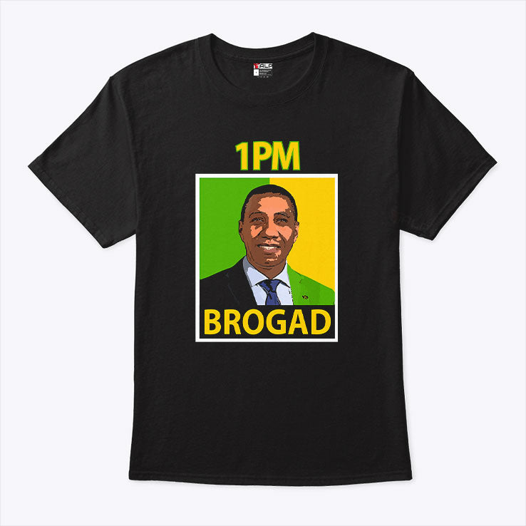 1PM BroGad JLP Supporters Andrew Holness T Shirt