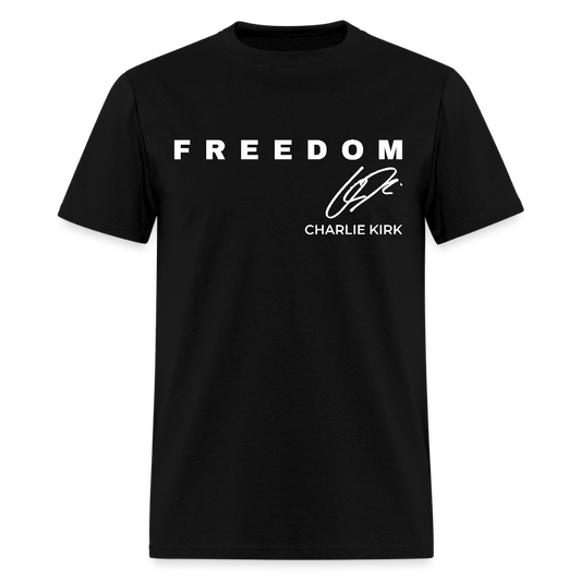 Charlie Kirk Memorial Freedom T Shirt