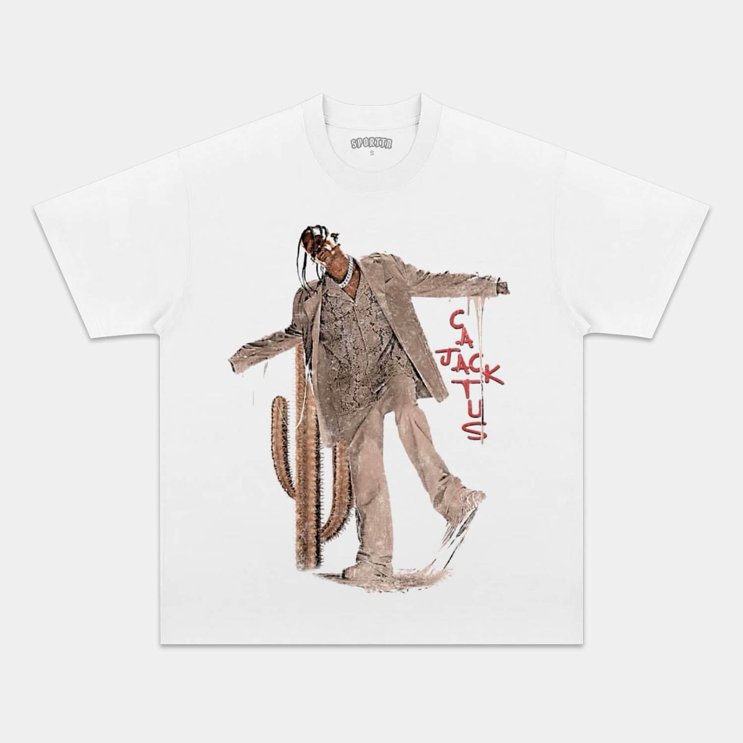 TRAVIS SCOTT VINTAGE TEE 1.0 Style001