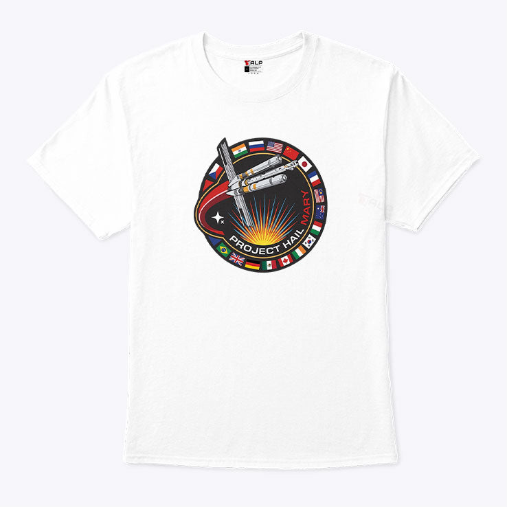 Project Hail Mary Mission Patch T Shirt
