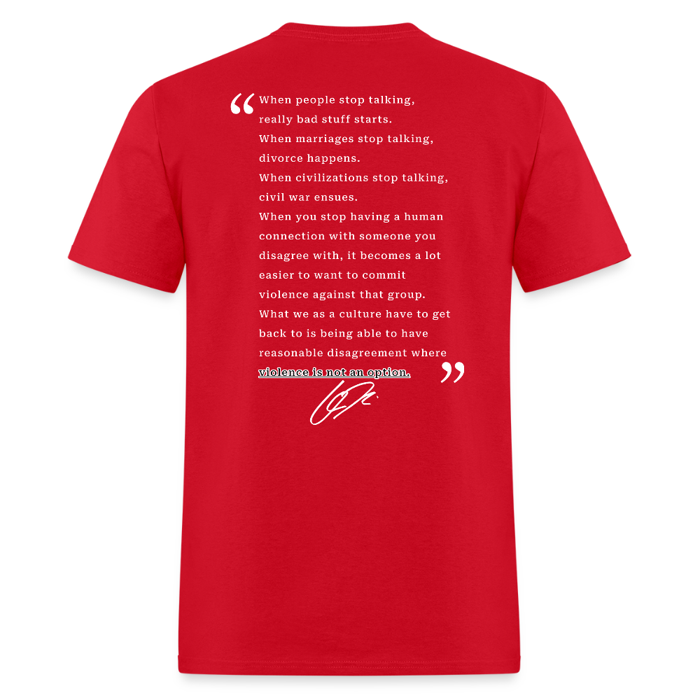 Freedom When People Stop Talking Charlie Kirk T Shirt - 2