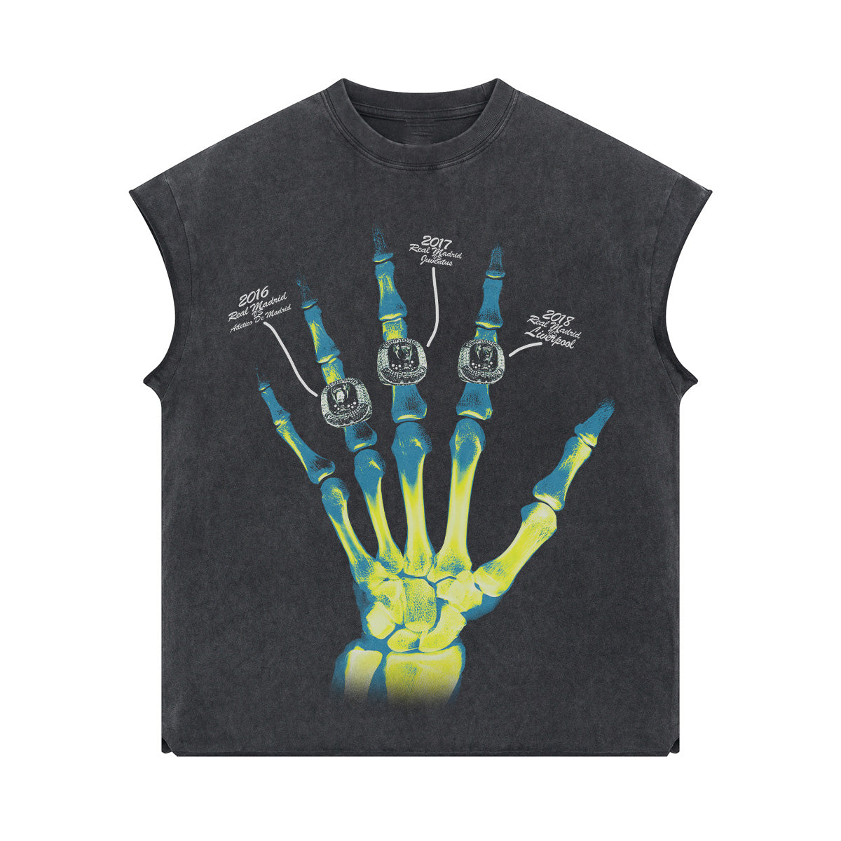 REAL MADRID XRAY MUSCLE TEE - clothing by TeeHivey.com (Image 1)