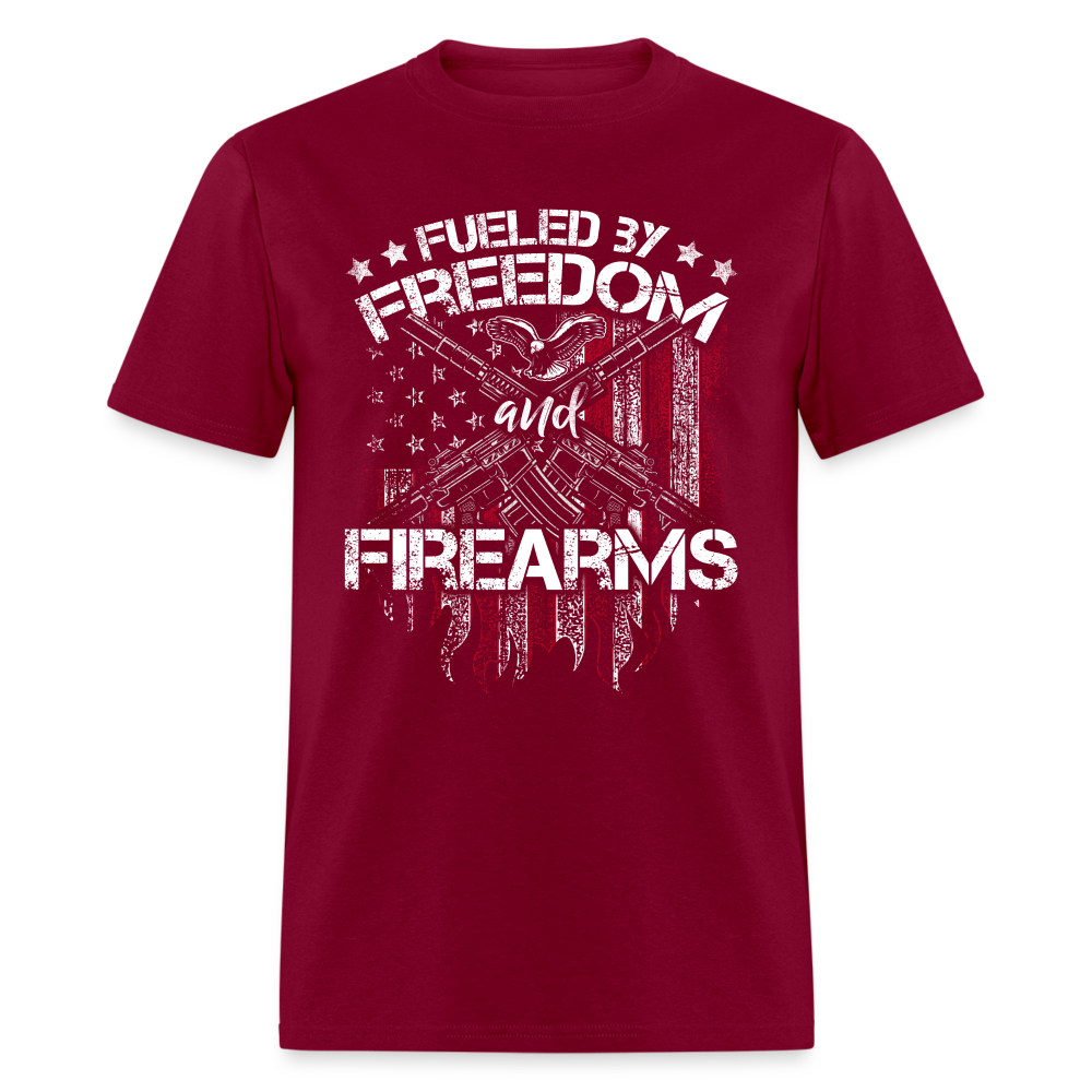 Fueled By Freedom And Firearms T Shirt