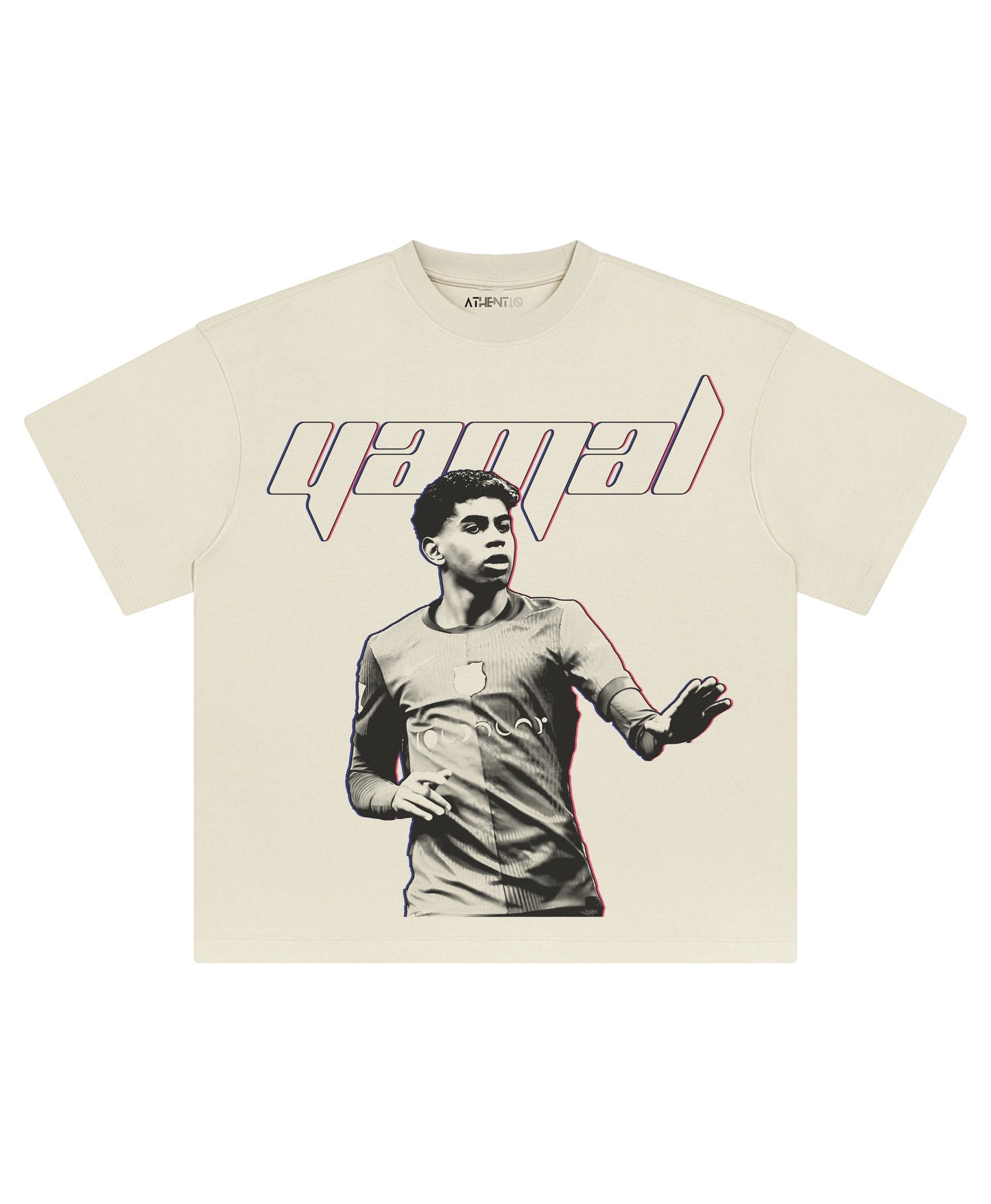 LAMINE YAMAL CALMA Y2K TEE - clothing by TeeHivey.com (Image 1)