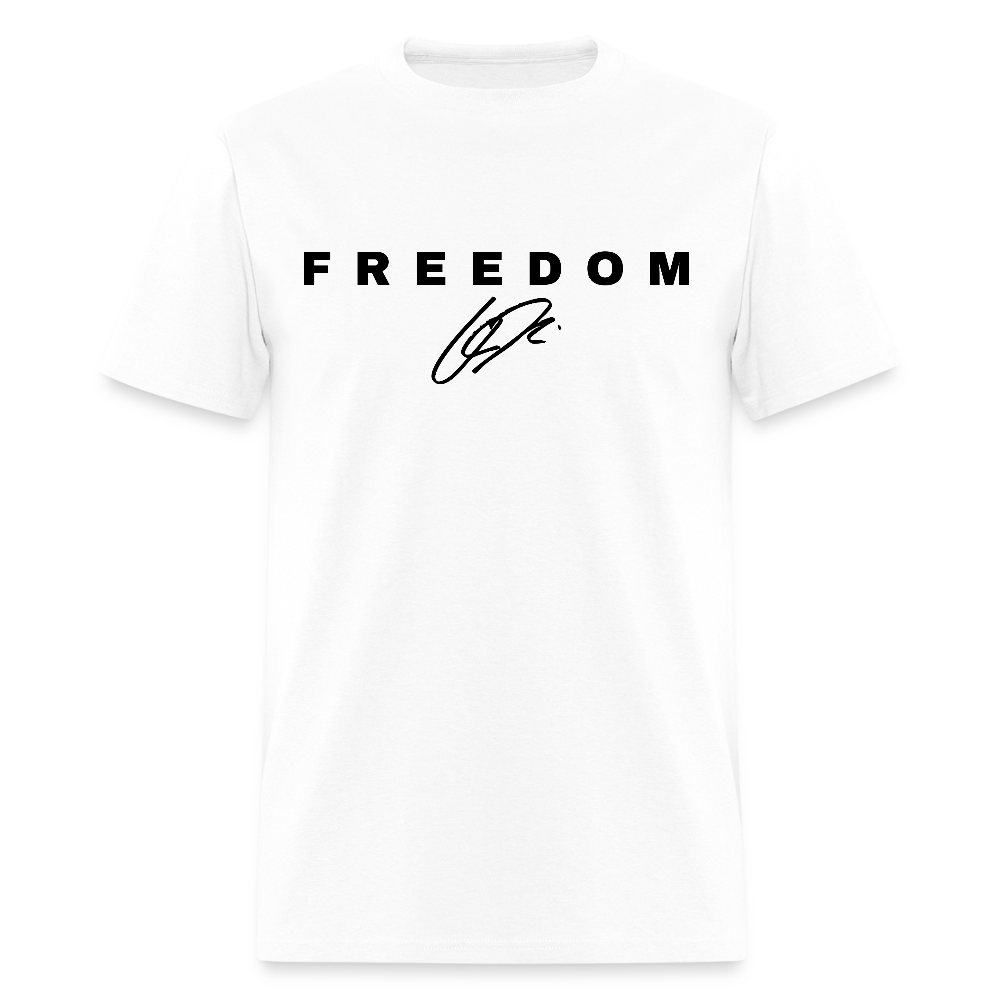 Freedom When People Stop Talking Charlie Kirk T Shirt