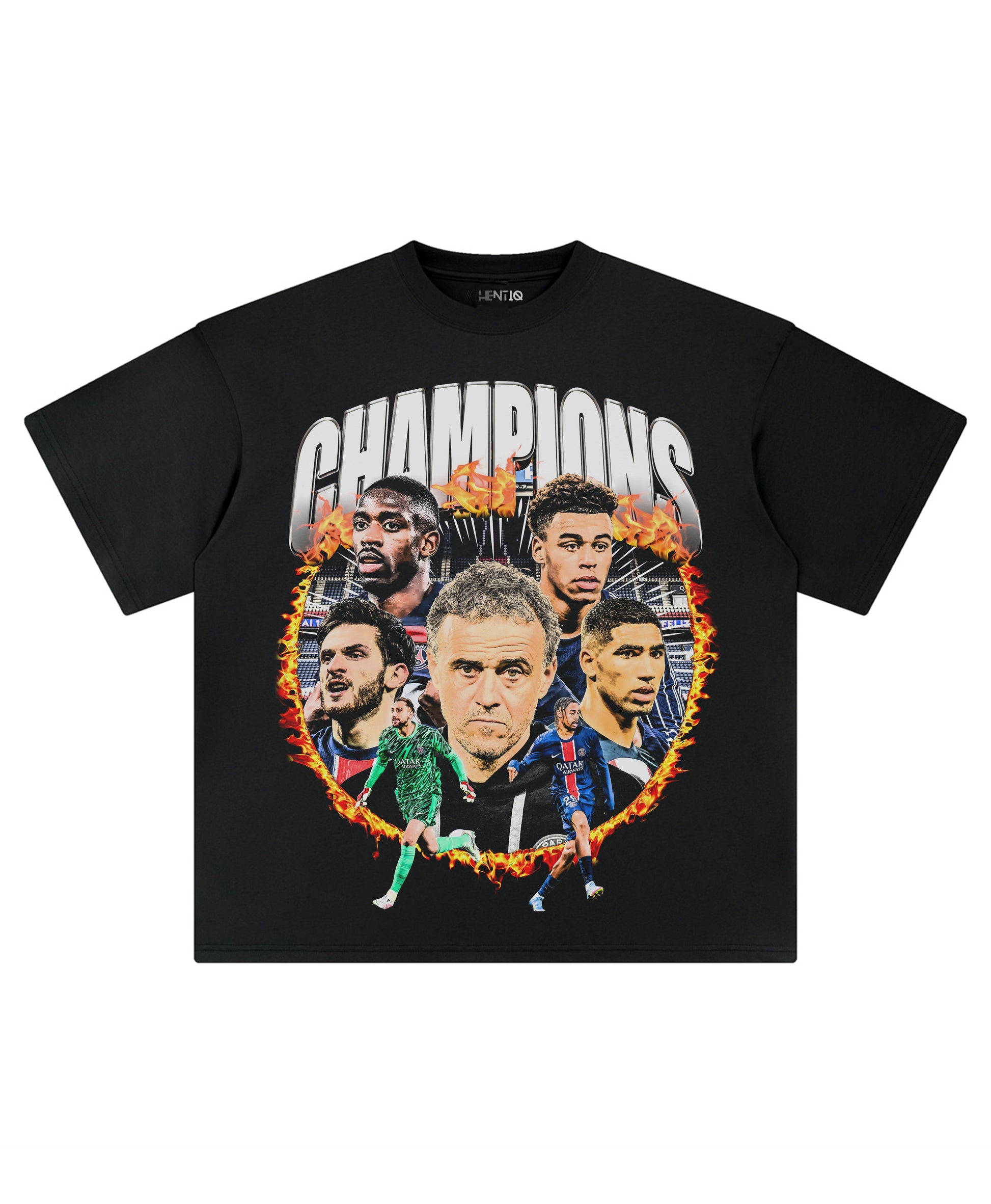 PSG UCL CHAMPS TEE - clothing by TeeHivey.com (Image 1)