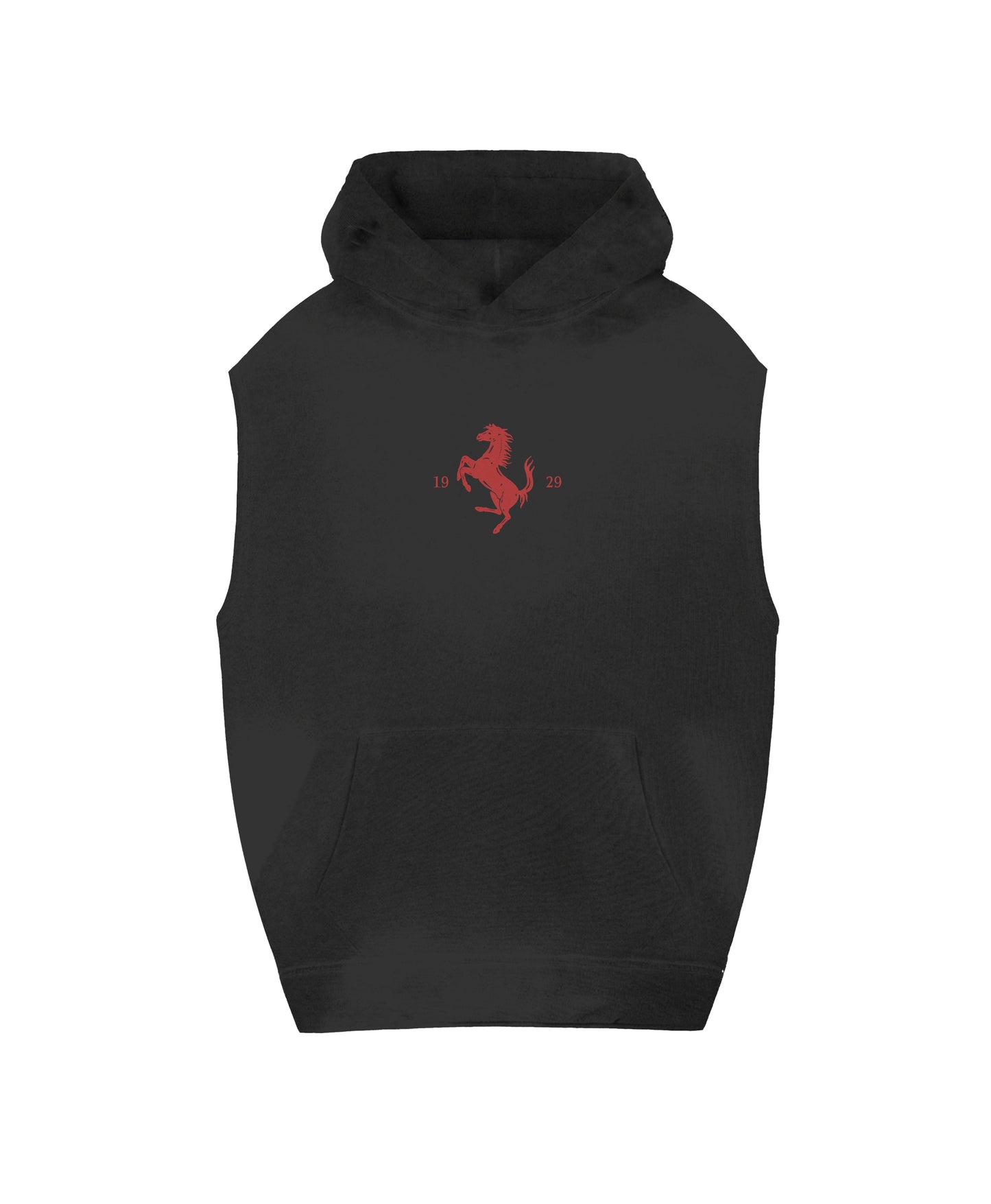 SCUDERIA SLEEVELESS HOODIE