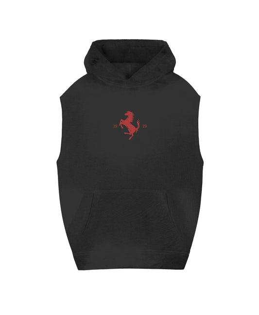 SCUDERIA SLEEVELESS HOODIE