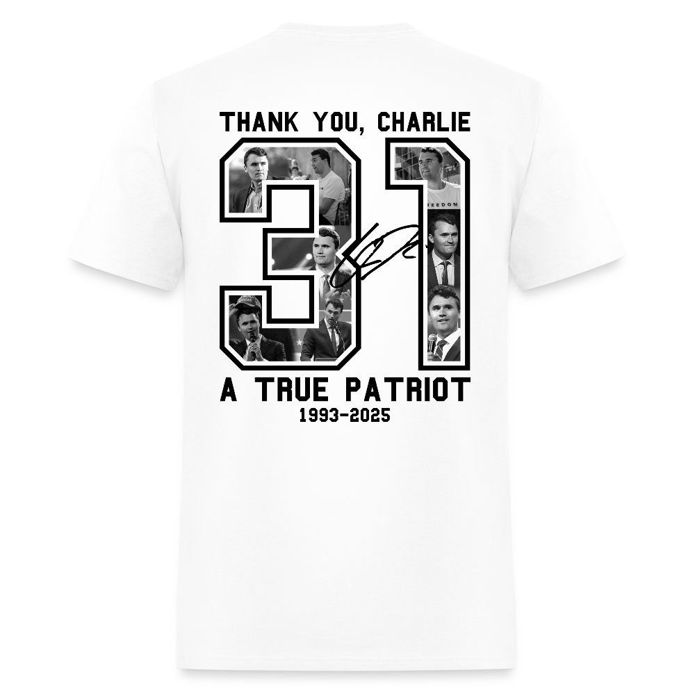Freedom Thank You Charlie A True Patriot 31 T Shirt