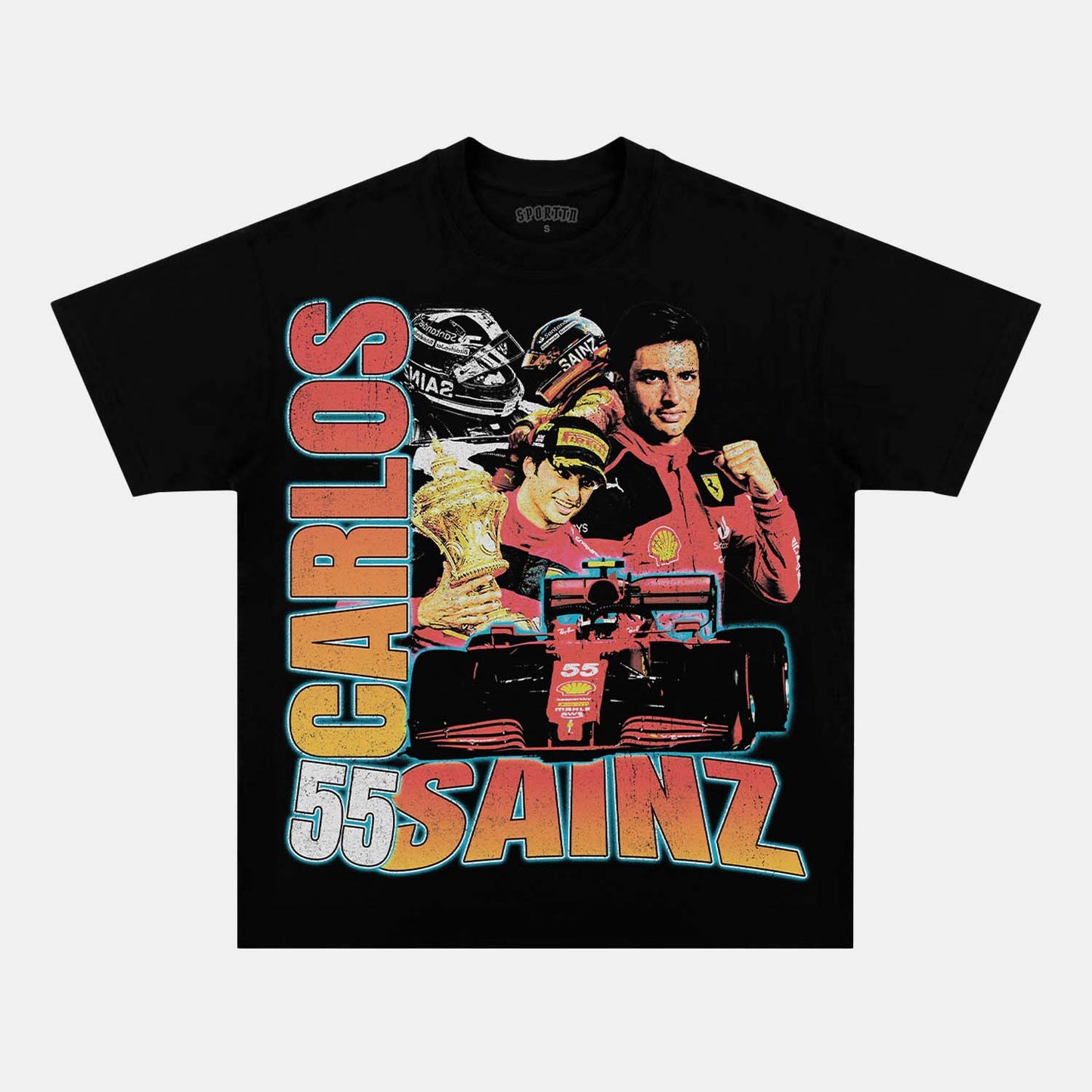 CARLOS SAINZ TEE Style001 - clothing by TeeHivey.com (Image 3)