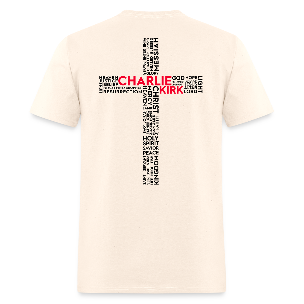 Freedom Charlie Kirk Faith Cross T Shirt