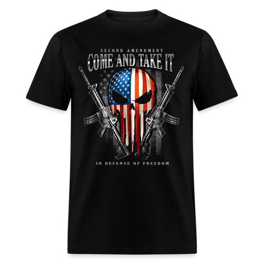 Second Amendment Come And Take It In Defense Of Freedom T Shirt