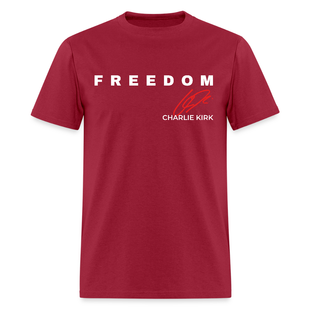 Freedom Charlie Kirk We The People T Shirt