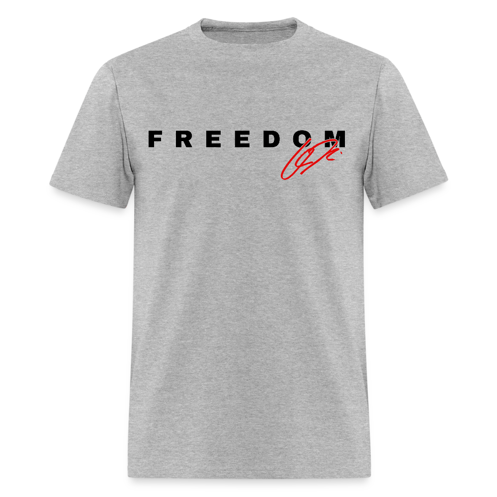 Freedom Charlie Kirk Signature T Shirt