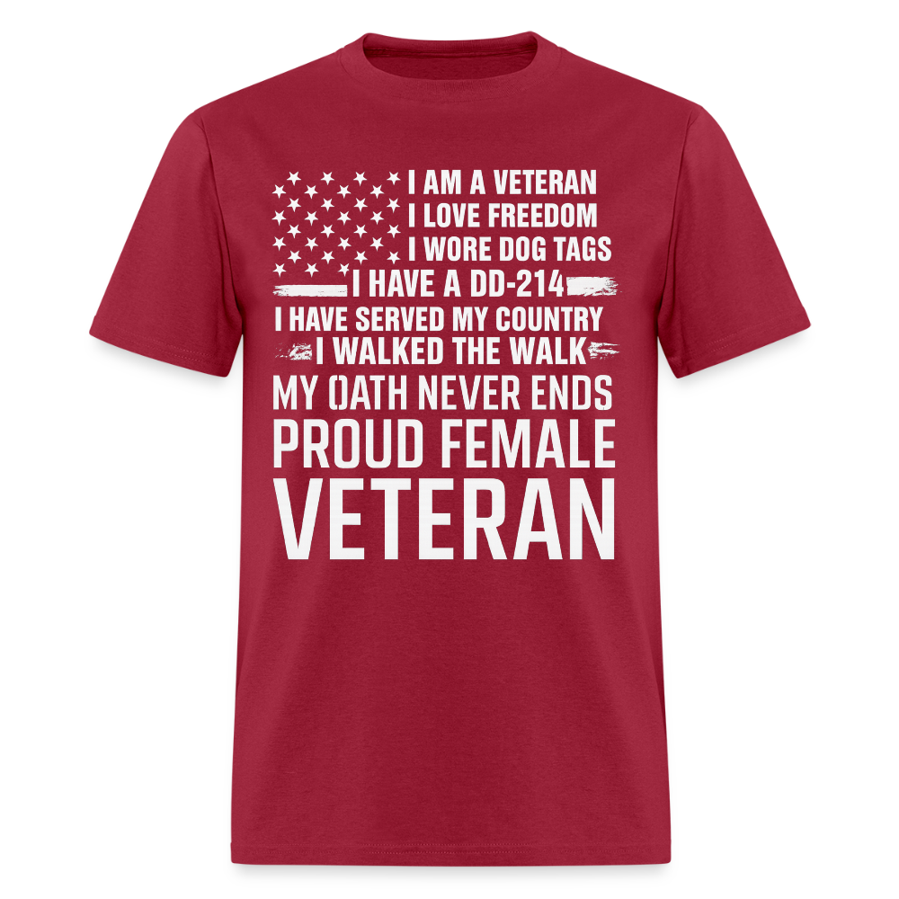I Am A Veteran I Love Freedom T Shirt