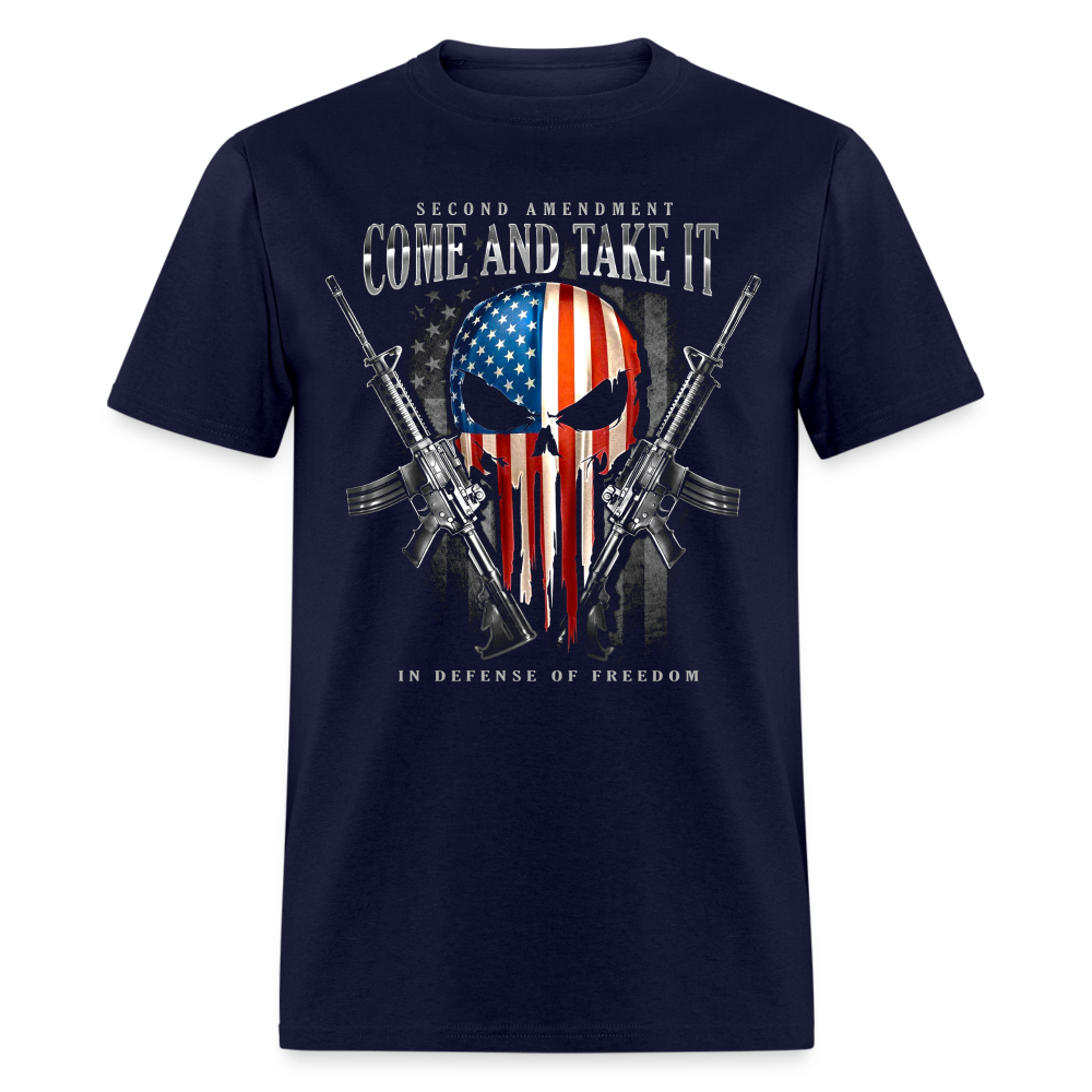 Second Amendment Come And Take It In Defense Of Freedom T Shirt