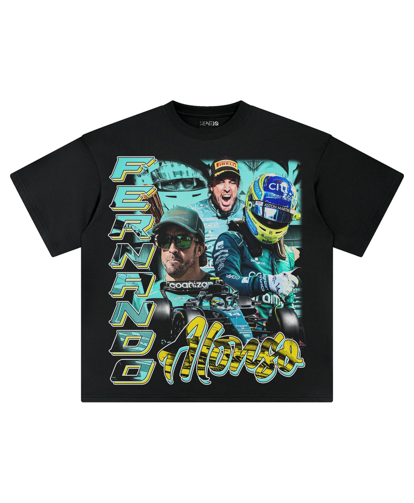 FERNANDO ALONSO ASTON MARTIN TEE - clothing by TeeHivey.com (Image 4)